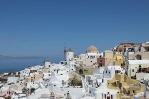 Oia village in Santorini